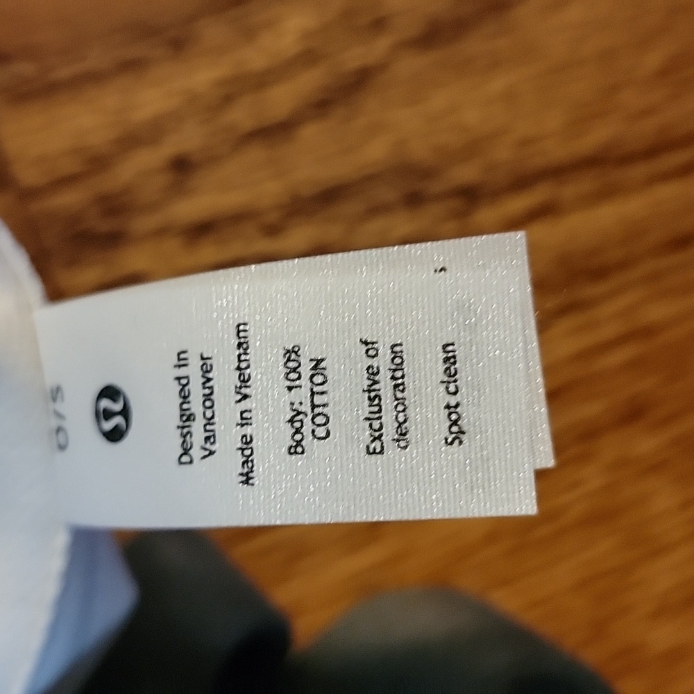 NWOT New Without Tags Lululemon Double-handle Canvas Tote 17 L Natural/Gray Sage - Picture 4 of 6
